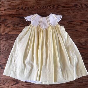 The Proper Peony Yellow Tulip Dress, Size 2T